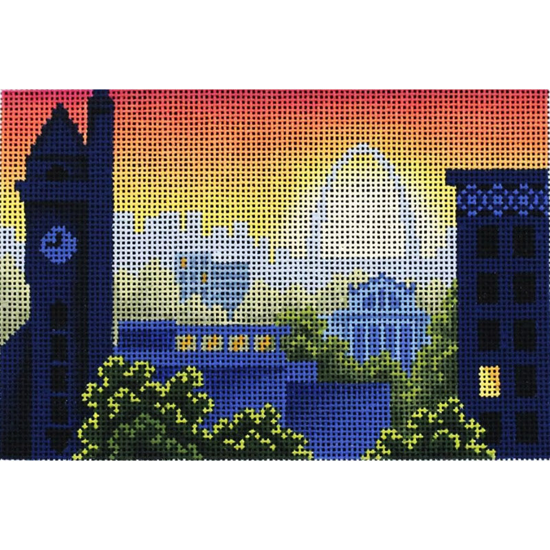 Rooftops of St. Louis PLD Needlepoint Designs
