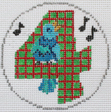 Load image into Gallery viewer, 12 DAYS OF XMAS EASY STITCH: 4 CALLING BIRD

