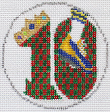 Load image into Gallery viewer, 12 DAYS OF XMAS EASY STITCH: 10 LEAPING LORDS

