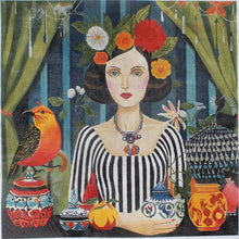 Load image into Gallery viewer, Lady in Stripes by Catherine Nolin --CN 1547
