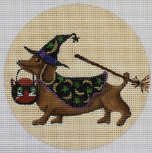 Load image into Gallery viewer, Ornament Dachshund Scarecrow
