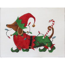 Load image into Gallery viewer, Ornament Dachshund Elf
