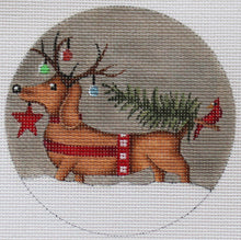 Load image into Gallery viewer, Ornament Dachshund Elf
