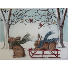 Load image into Gallery viewer, Sleigh Ride (bunnies) --DS 1161
