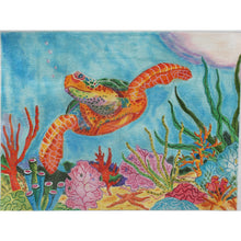 Load image into Gallery viewer, Turtle ornament EN 055a
