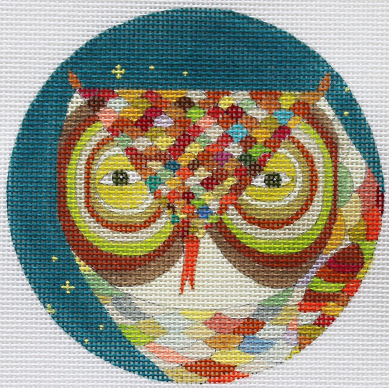 Colorful Owl ornament