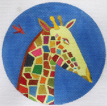 Load image into Gallery viewer, Colorful Giraffe Ornament
