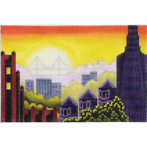 Rooftops of San Francisco Postcard