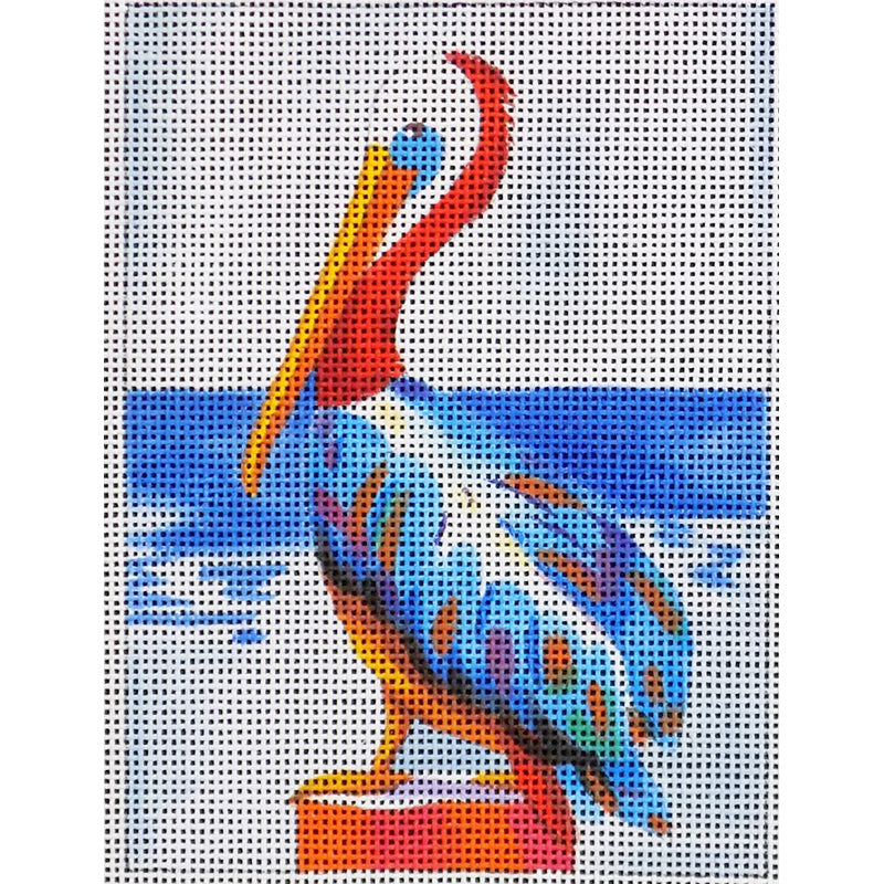 Blue Belly Pelican -- EN 053b