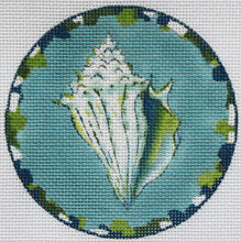 Load image into Gallery viewer, Banded Tulip Shell Round - SH 1833
