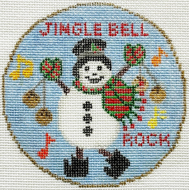 Jingle Snowman ornament