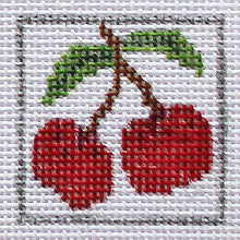 Load image into Gallery viewer, Bag Tags: Flower Pot on 13 mesh -SU 577-13
