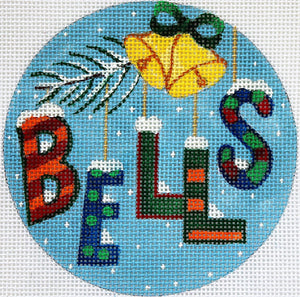 Christmas  Words Ornament:  Bells