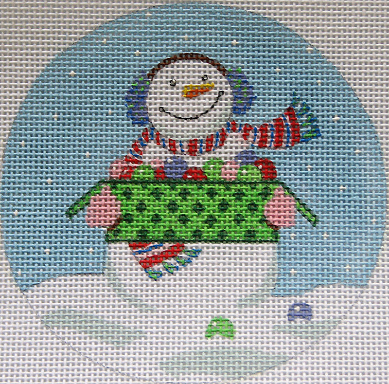 Snowman with Ornament