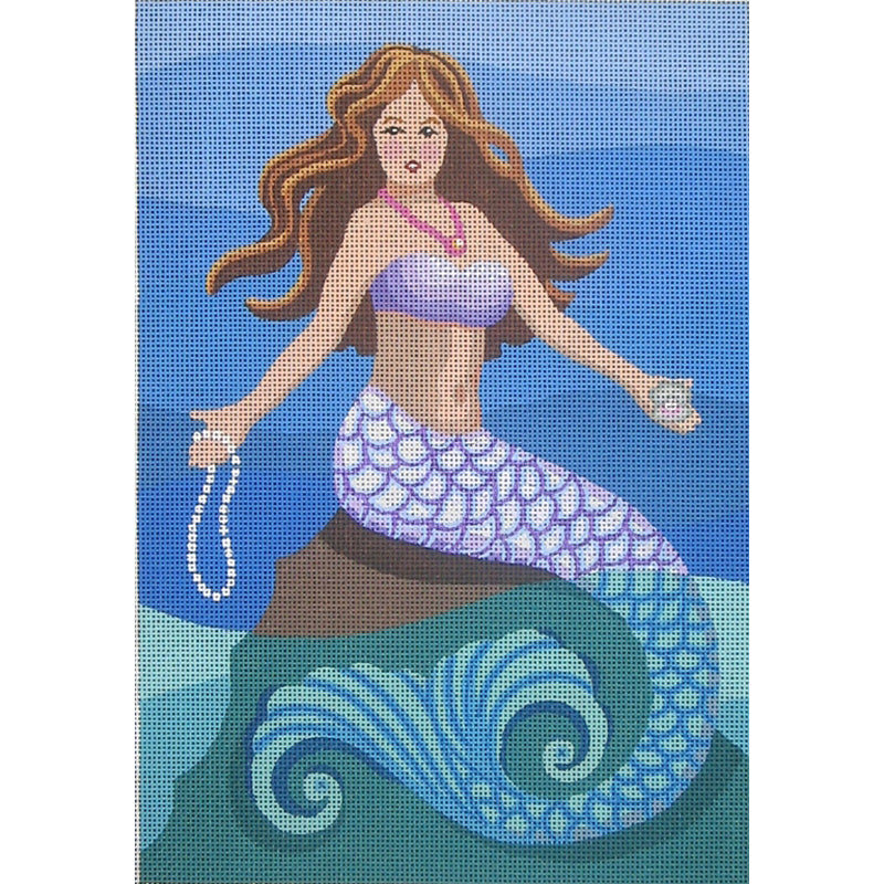 Maxine:  Mermaid With Pearls