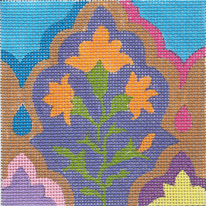Arabesque Tiles Purple