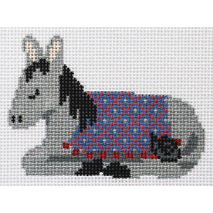 The Nativity Series in Lavender: Donkey