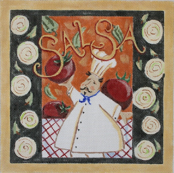Chef: Salsa – PLD Needlepoint Designs