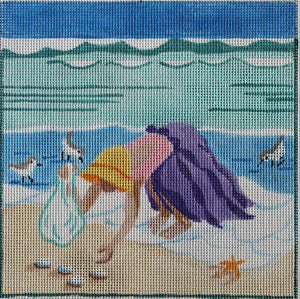 Beach Girls: Collecting Shells