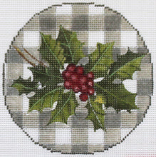 Load image into Gallery viewer, Gingham ornament -Ivy
