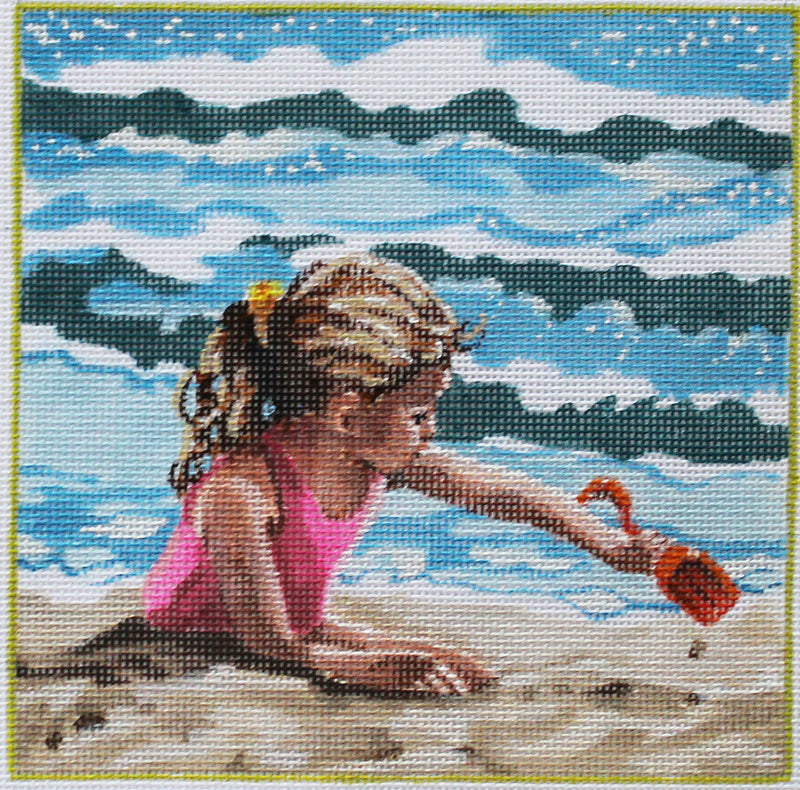 Beach Girls: Little Girl at the Beach