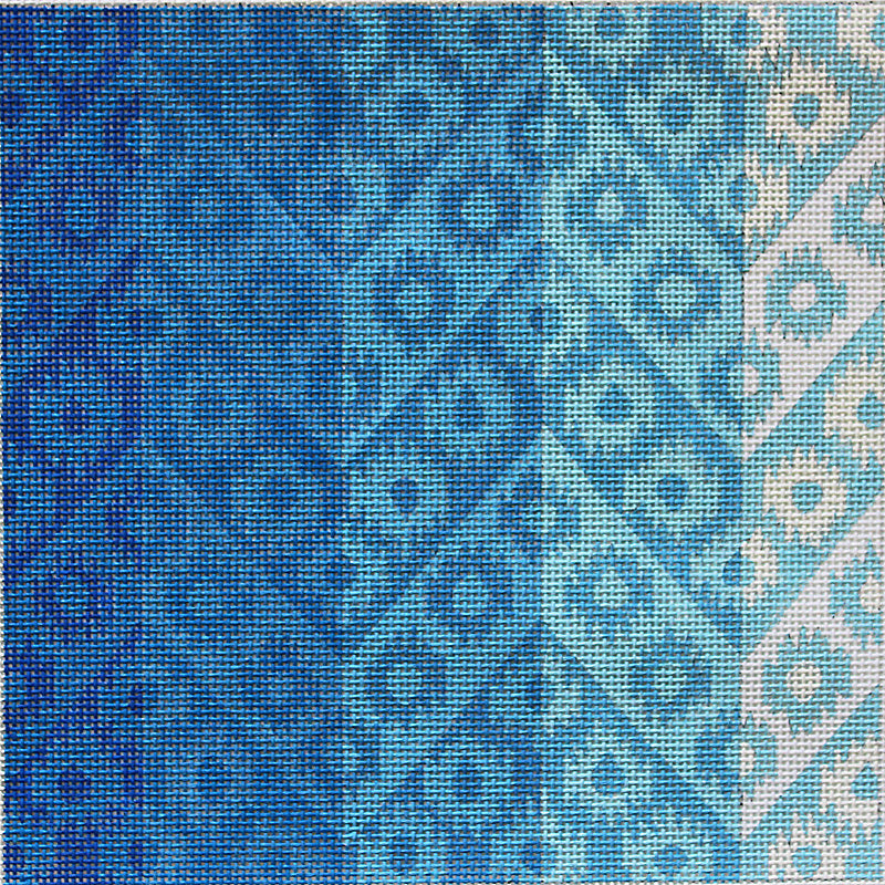 IKAT Waves in Blues (Small)